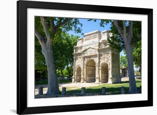 Arc De Triomphe, Orange, Vaucluse, Provence-Alpes-Cote D'Azur, Provence, France, Europe-Peter Groenendijk-Framed Photographic Print