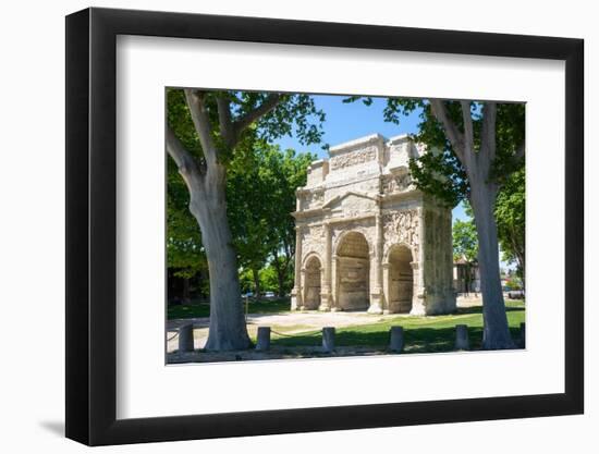 Arc De Triomphe, Orange, Vaucluse, Provence-Alpes-Cote D'Azur, Provence, France, Europe-Peter Groenendijk-Framed Premium Photographic Print