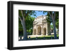 Arc De Triomphe, Orange, Vaucluse, Provence-Alpes-Cote D'Azur, Provence, France, Europe-Peter Groenendijk-Framed Photographic Print