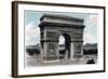 Arc De Triomphe, Paris, C1900-null-Framed Giclee Print