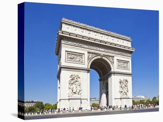 Arc de Triomphe, Paris, France, Europe-Neale Clark-Stretched Canvas