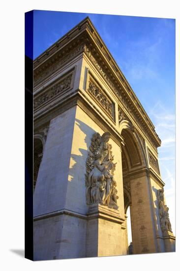 Arc De Triomphe, Paris, France, Europe-Neil-Stretched Canvas
