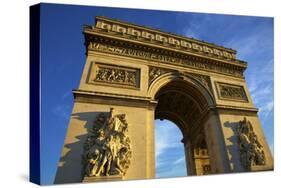 Arc De Triomphe, Paris, France, Europe-Neil-Stretched Canvas