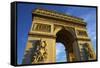 Arc De Triomphe, Paris, France, Europe-Neil-Framed Stretched Canvas