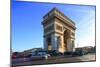 Arc de Triomphe, Paris, France, Europe-Hans-Peter Merten-Mounted Photographic Print