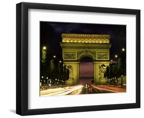 Arc De Triomphe, Paris, France-Lee Frost-Framed Photographic Print