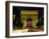 Arc De Triomphe, Paris, France-Lee Frost-Framed Photographic Print