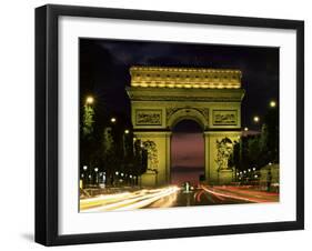 Arc De Triomphe, Paris, France-Lee Frost-Framed Photographic Print