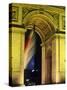 Arc de Triomphe, Paris, France-Jon Arnold-Stretched Canvas