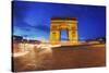 Arc de Triomphe, Paris, France-Sebastien Lory-Stretched Canvas