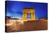 Arc de Triomphe, Paris, France-Sebastien Lory-Stretched Canvas