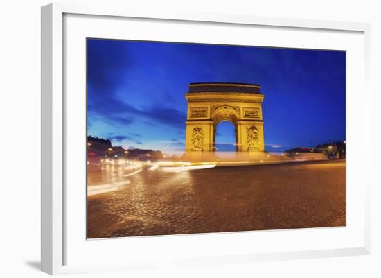 Arc de Triomphe, Paris, France-Sebastien Lory-Framed Photographic Print