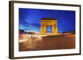 Arc de Triomphe, Paris, France-Sebastien Lory-Framed Photographic Print