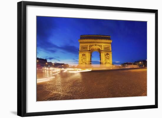 Arc de Triomphe, Paris, France-Sebastien Lory-Framed Photographic Print