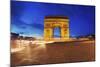Arc de Triomphe, Paris, France-Sebastien Lory-Mounted Photographic Print