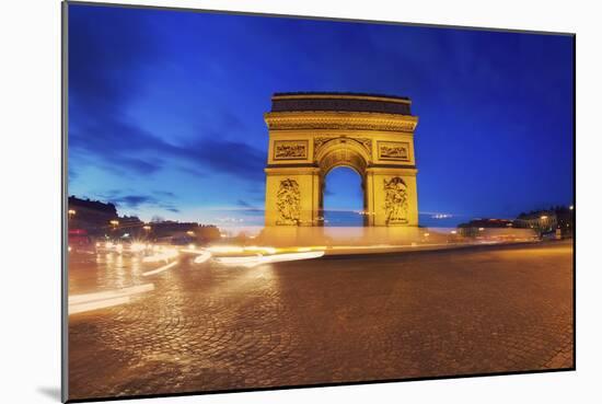 Arc de Triomphe, Paris, France-Sebastien Lory-Mounted Photographic Print