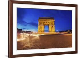 Arc de Triomphe, Paris, France-Sebastien Lory-Framed Photographic Print