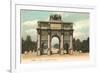 Arc de Triomphe, Paris, France-null-Framed Premium Giclee Print