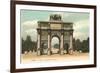 Arc de Triomphe, Paris, France-null-Framed Premium Giclee Print