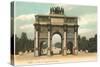 Arc de Triomphe, Paris, France-null-Stretched Canvas