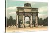 Arc de Triomphe, Paris, France-null-Stretched Canvas