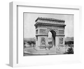 Arc De Triomphe, Paris, Late 19th Century-John L Stoddard-Framed Giclee Print