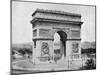 Arc De Triomphe, Paris, Late 19th Century-John L Stoddard-Mounted Giclee Print