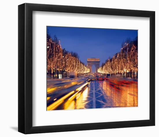 Arc de Triomphe, Paris-null-Framed Premium Giclee Print