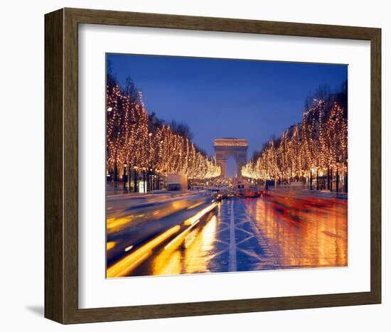 Arc de Triomphe, Paris-null-Framed Art Print