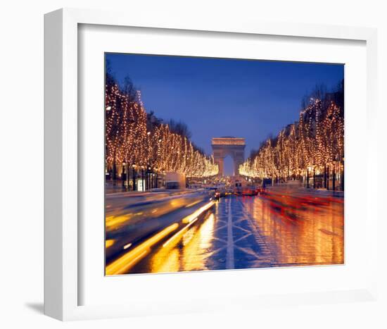 Arc de Triomphe, Paris-null-Framed Art Print