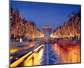 Arc de Triomphe, Paris-null-Mounted Art Print