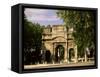 Arc De Triomphe, Unesco World Heritage Site, Orange, Vaucluse, Provence, France-Jean Brooks-Framed Stretched Canvas