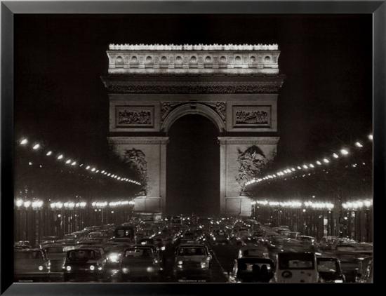 Arc de Triomphe-null-Framed Art Print