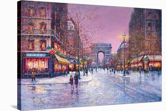 Arc de Triomphe-Guy Dessapt-Stretched Canvas