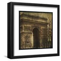 Arc de Triomphe-John W^ Golden-Framed Art Print