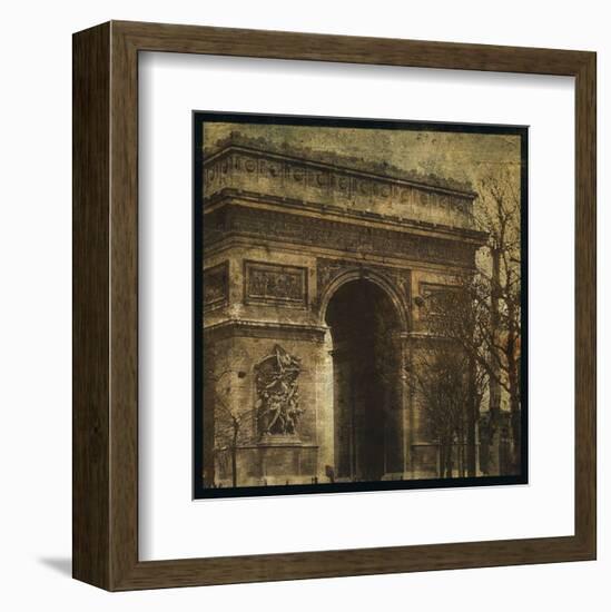 Arc de Triomphe-John W^ Golden-Framed Art Print