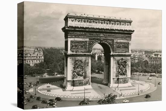 Arc De Triomphe-Alan Paul-Stretched Canvas