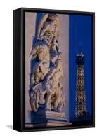 Arc de Triomphe-Charles Bowman-Framed Stretched Canvas