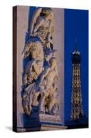 Arc de Triomphe-Charles Bowman-Stretched Canvas