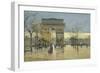 Arc De Triomphe-Eugene Galien-Laloue-Framed Premium Giclee Print