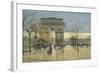 Arc De Triomphe-Eugene Galien-Laloue-Framed Giclee Print