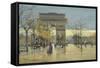 Arc De Triomphe-Eugene Galien-Laloue-Framed Stretched Canvas