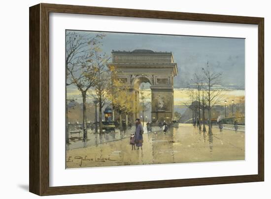 Arc De Triomphe-Eugene Galien-Laloue-Framed Giclee Print