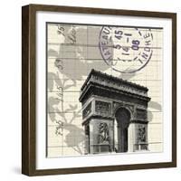 Arc De Triomphe-Z Studio-Framed Art Print