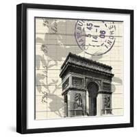 Arc De Triomphe-Z Studio-Framed Art Print