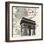 Arc De Triomphe-Z Studio-Framed Art Print