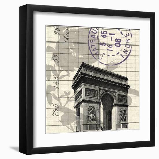 Arc De Triomphe-Z Studio-Framed Art Print