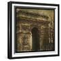 Arc de Triomphe-John W Golden-Framed Giclee Print