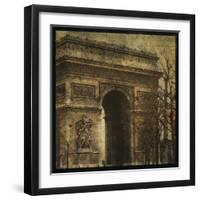 Arc de Triomphe-John W Golden-Framed Giclee Print