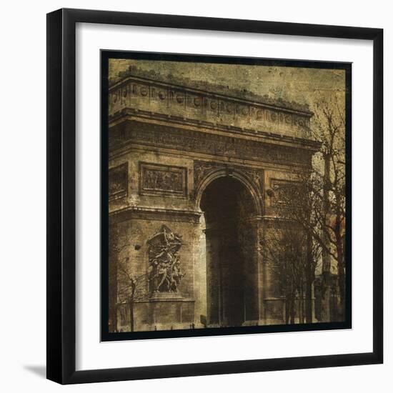 Arc de Triomphe-John W Golden-Framed Giclee Print